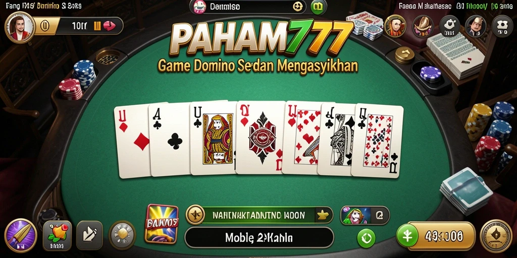 Tampilan gameplay PAHAM777 yang menarik dan penuh warna.